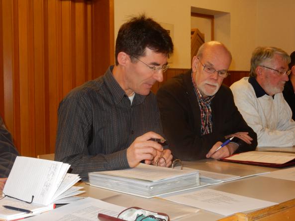 Viktor Kemmet erstattet den Jahresbericht