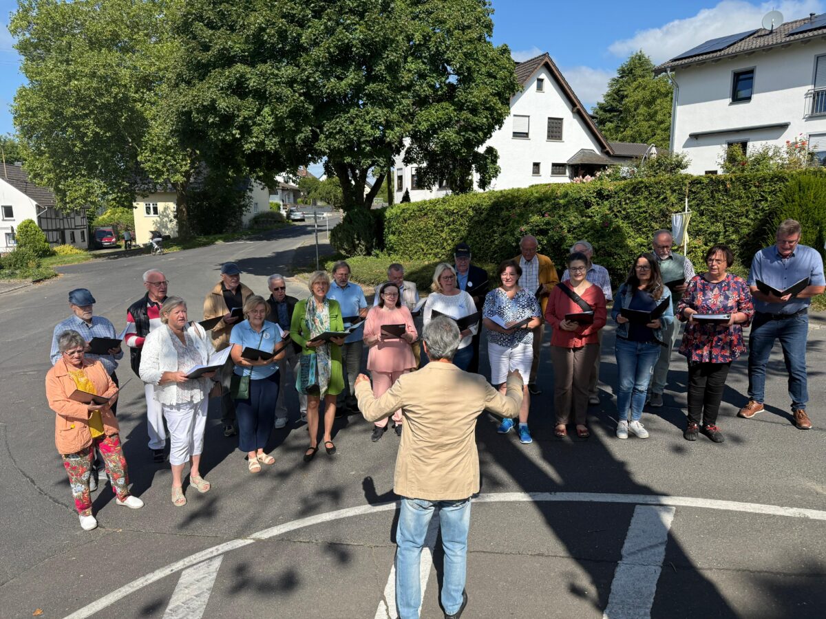 Kapellenfest in Quirrenbach mit den Oberhauer Klängen